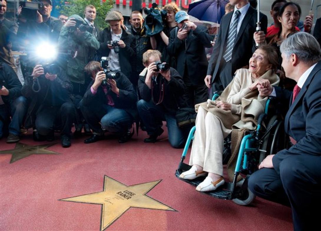 Πέθανε στα 104 της χρόνια, η ηθοποιός Λουίζ Ράινερ