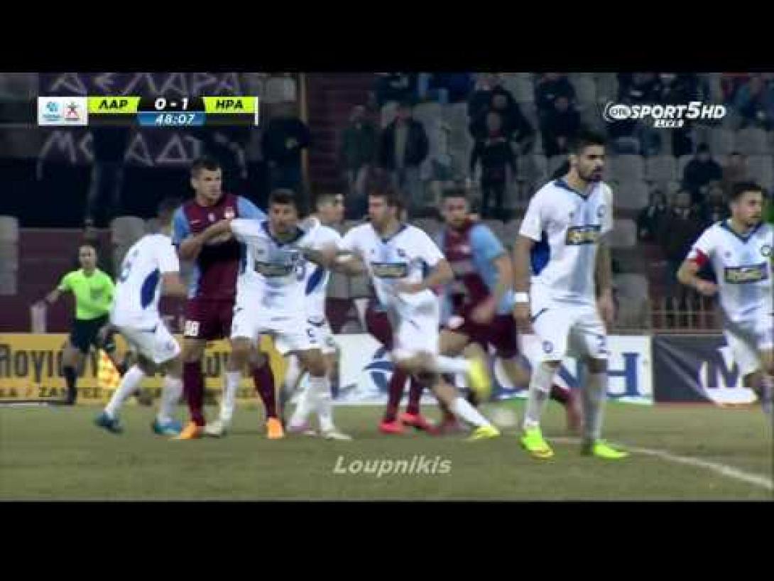 Football League: Πρωταθλητής χειμώνα ο Ηρακλής ,1-0 την ΑΕΛ(video)