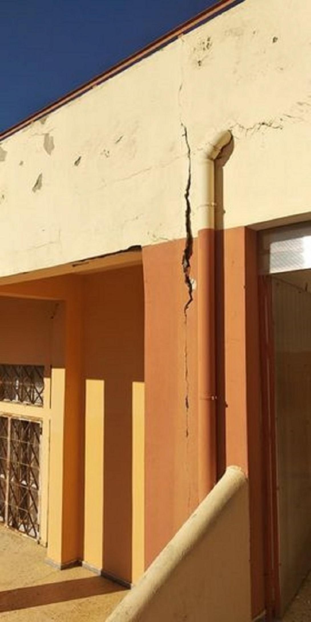 Ζημιές στο Γενικό Λύκειο Αρκαλοχωρίου