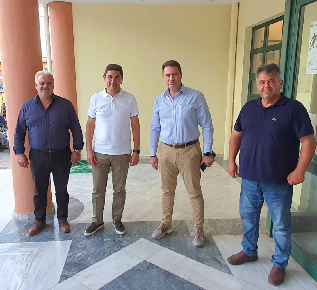 Ο Αυγενάκης στα Μάλια