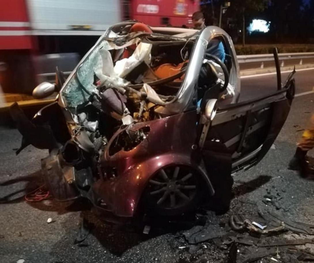 τροχαιο στη Μαραθώνος