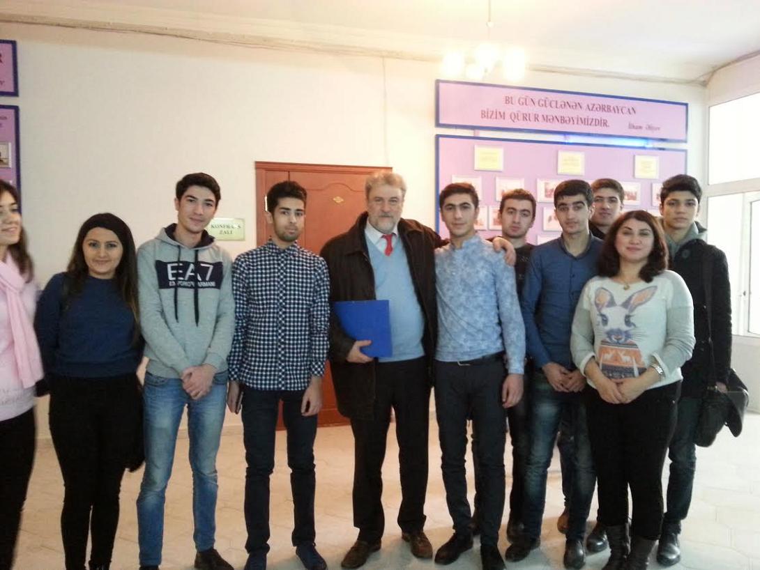 Επαφές Ν. Μαριά στο Αζερμπαϊτζάν 