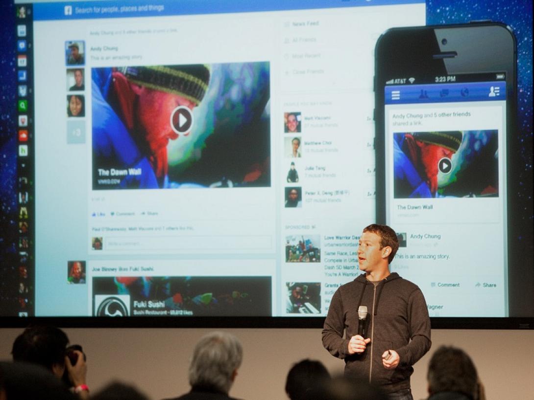 mark zuckerberg παρουσιαση