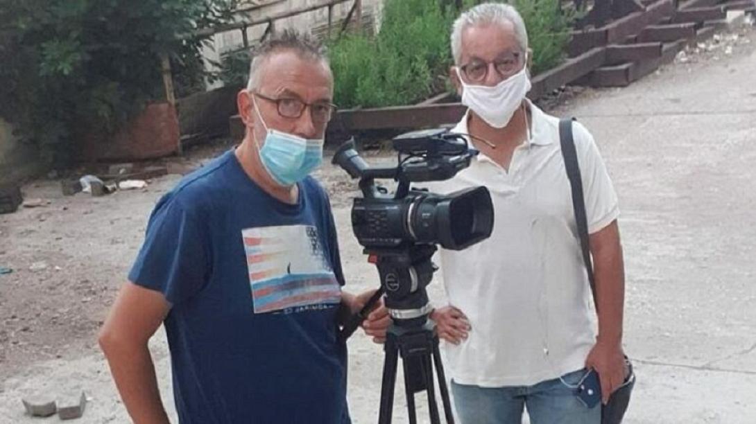 Το συνεργείο που δέχτηκε την επίθεση