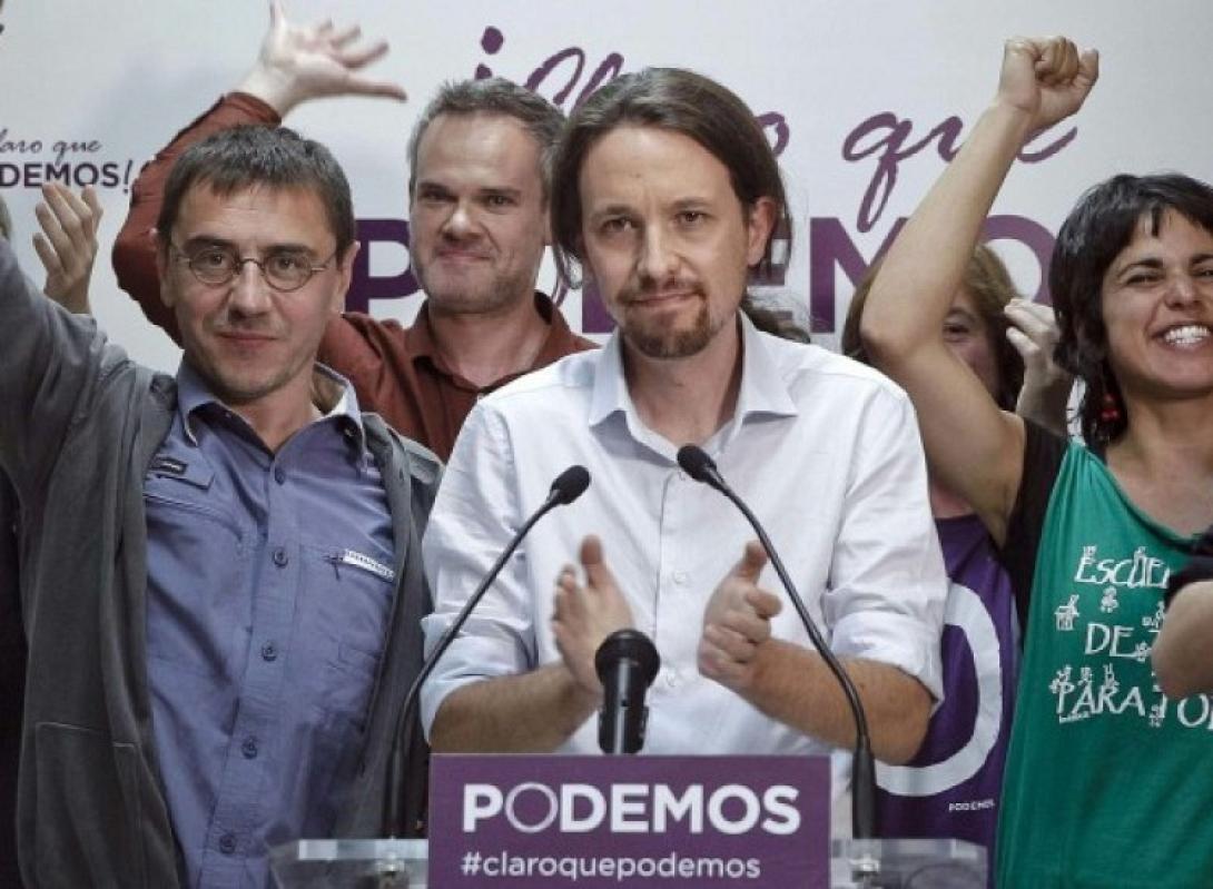 Πρωτιά Podemos σε νέα δημοσκόπηση στην Ισπανία