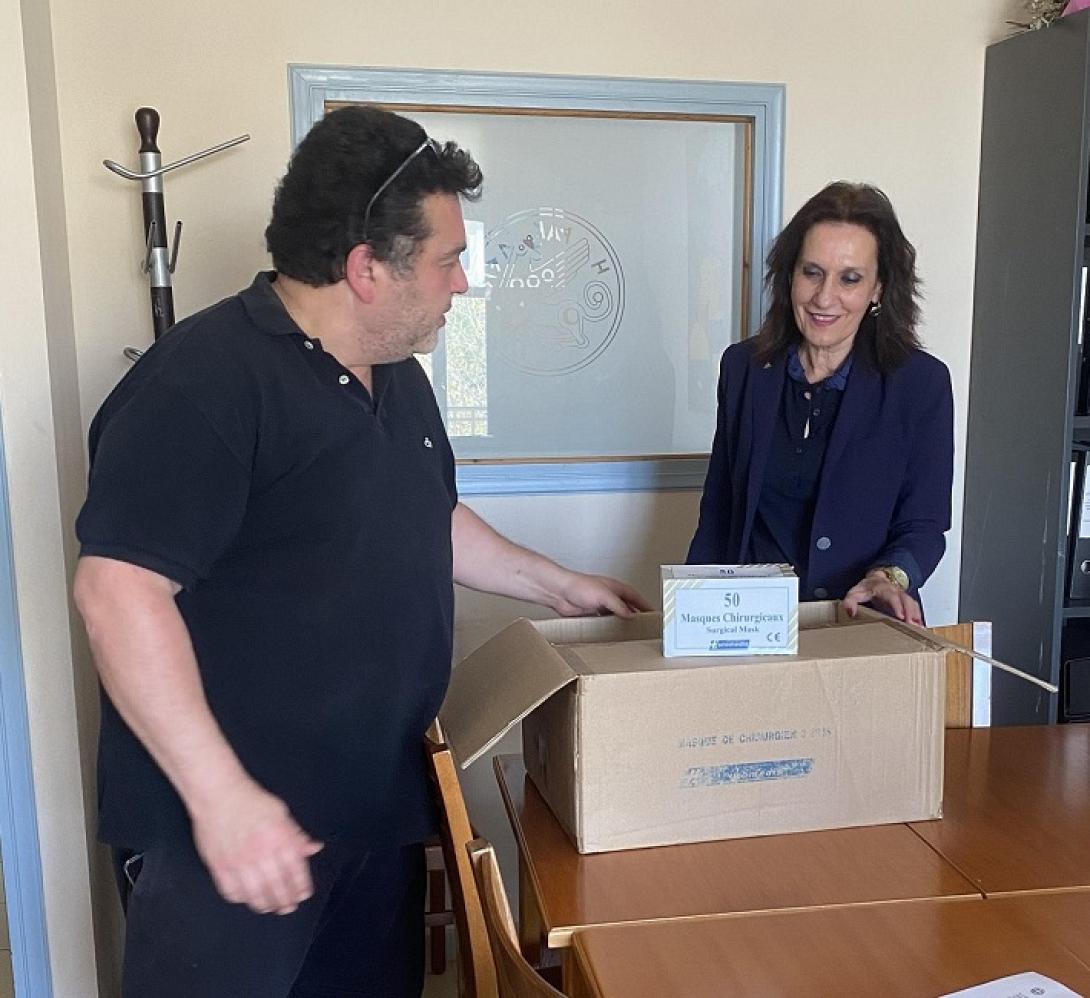 μάσκες ΕΚΑΒ δήμος ηρακλείου