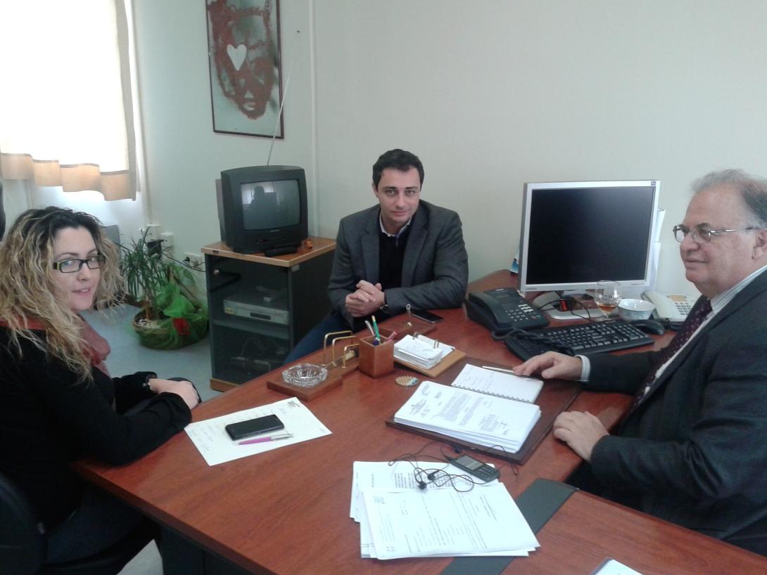 Για τα φλέγοντα θέματα του ΠΑΓΝΗ ενημερώθηκε ο Μ.Σενετάκης