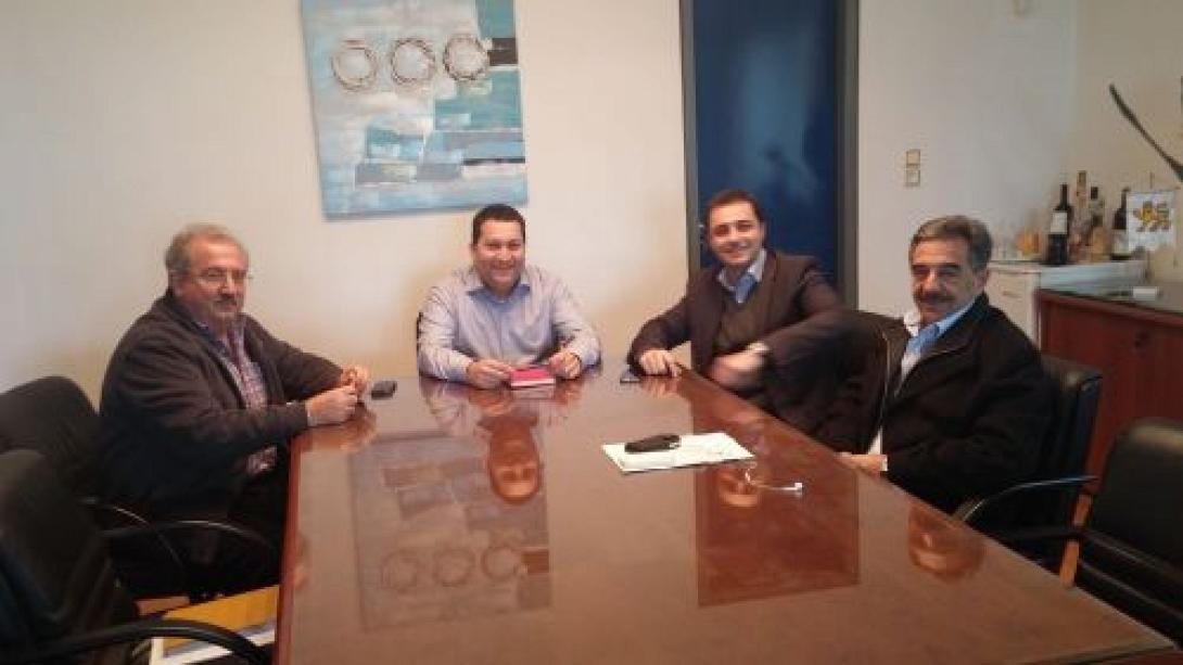 Συνάντηση Μ.Σενετάκη με το Δήμαρχο Χερσονήσου