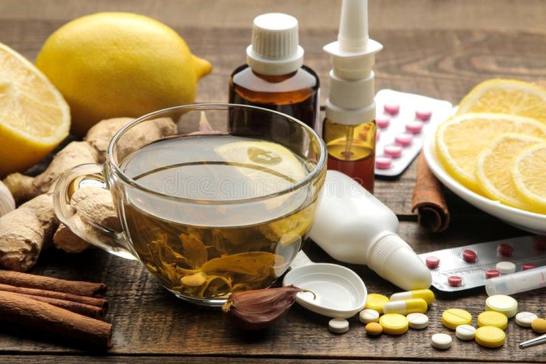 τσάι με λεμονι για τον βηχα