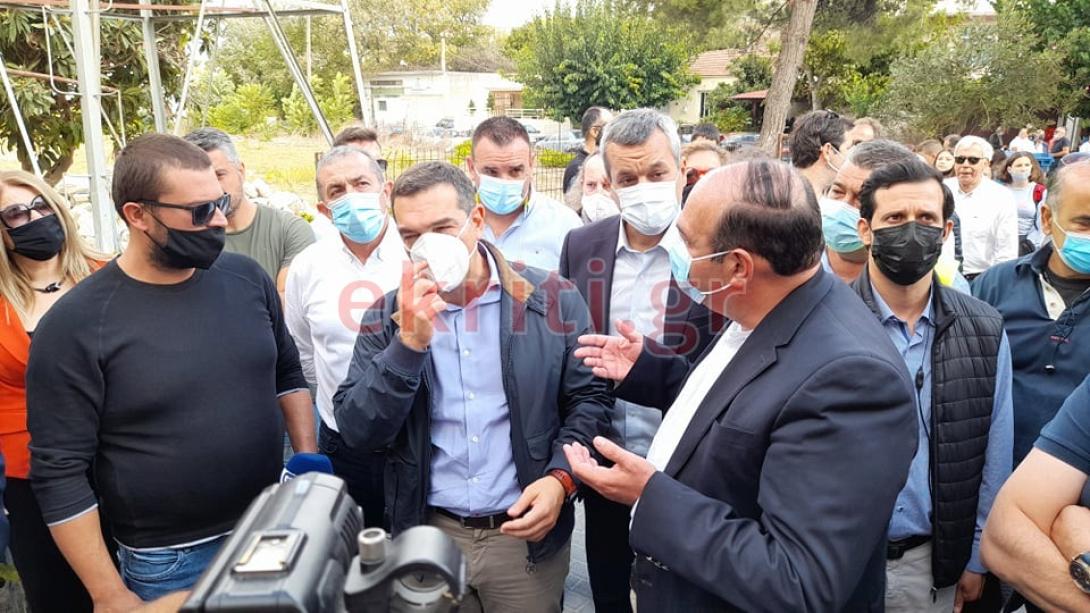 Ενημερώθηκε για τις ζημιές στον Δήμο Αρχανών Αστερουσίων