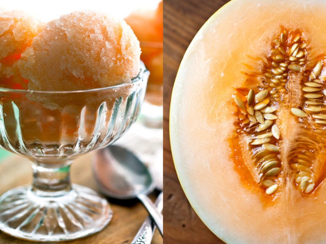 Γρανίτα πεπόνι