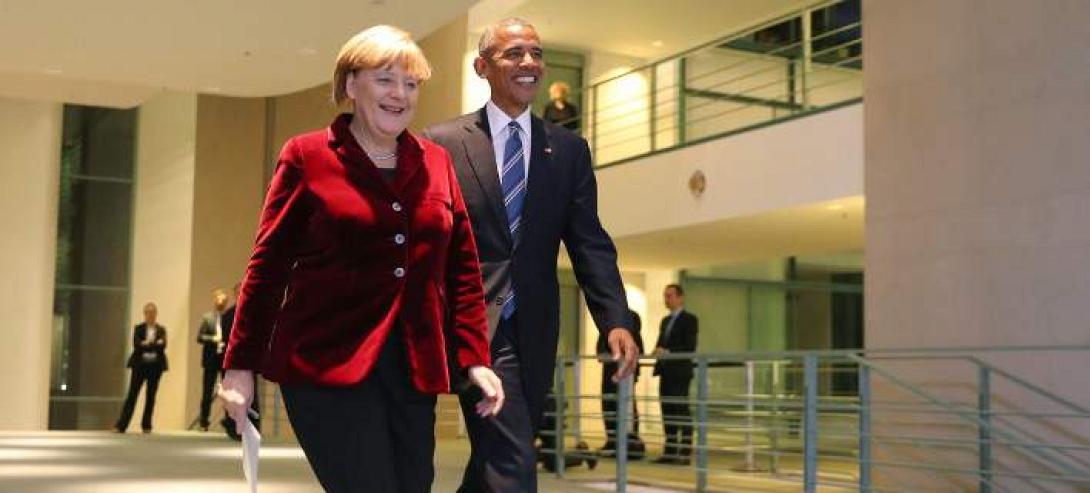 μέρκελ ομπάμα