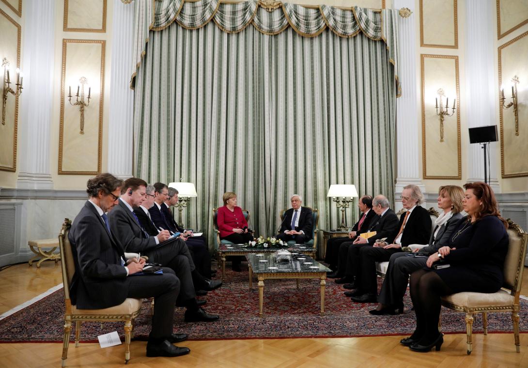 μέρκελ προεδρικό μέγαρο