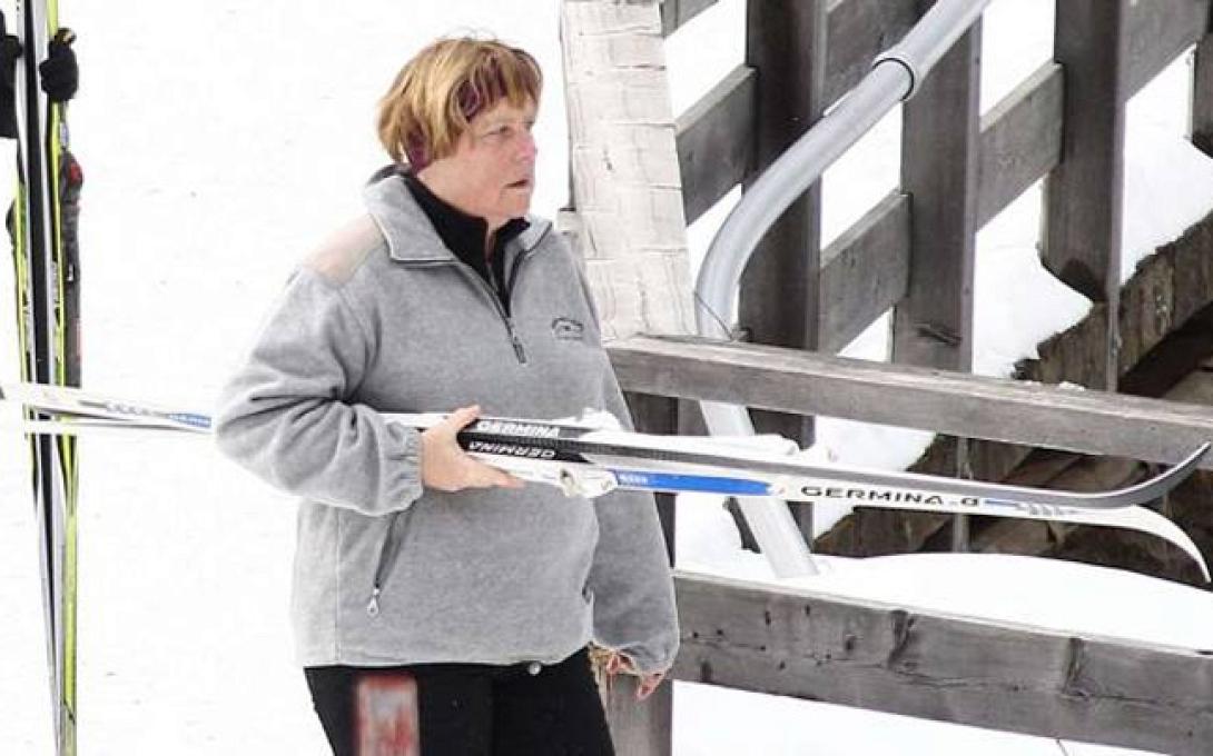 Τραυματίστηκε κάνοντας σκι η Μέρκελ