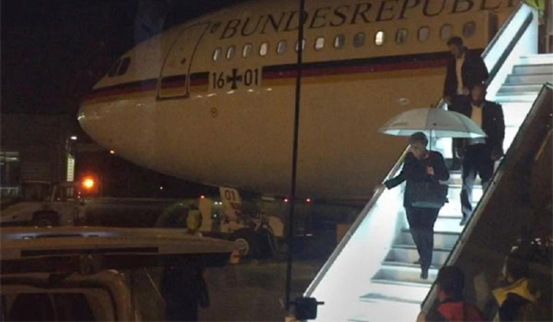 μέρκελ αεροπλάνο