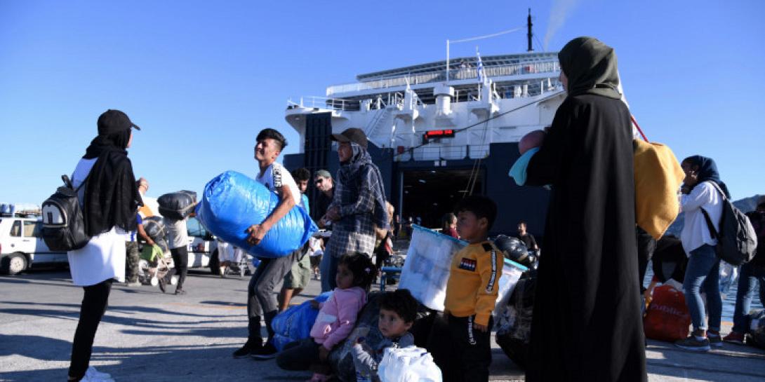 μετανάστες νήσος σάμος