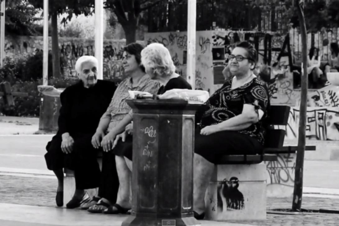 Δρόμοι της Κρήτης σε άσπρο και μαύρο