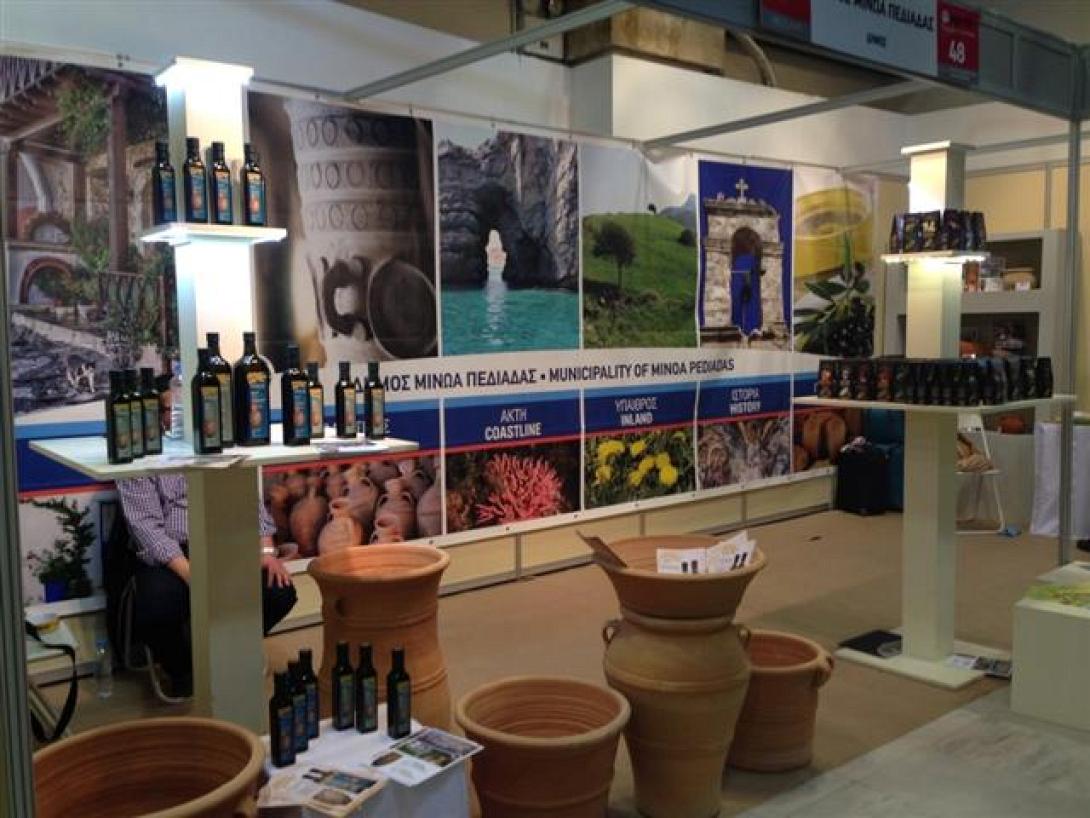 Κέρδισε τις εντυπώσεις ο Δ. Μινώα Πεδιάδος στην έκθεση "Κρήτη – Η Μεγάλη Συνάντηση" 