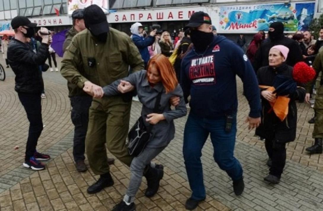 Μινσκ, διαδήλωση