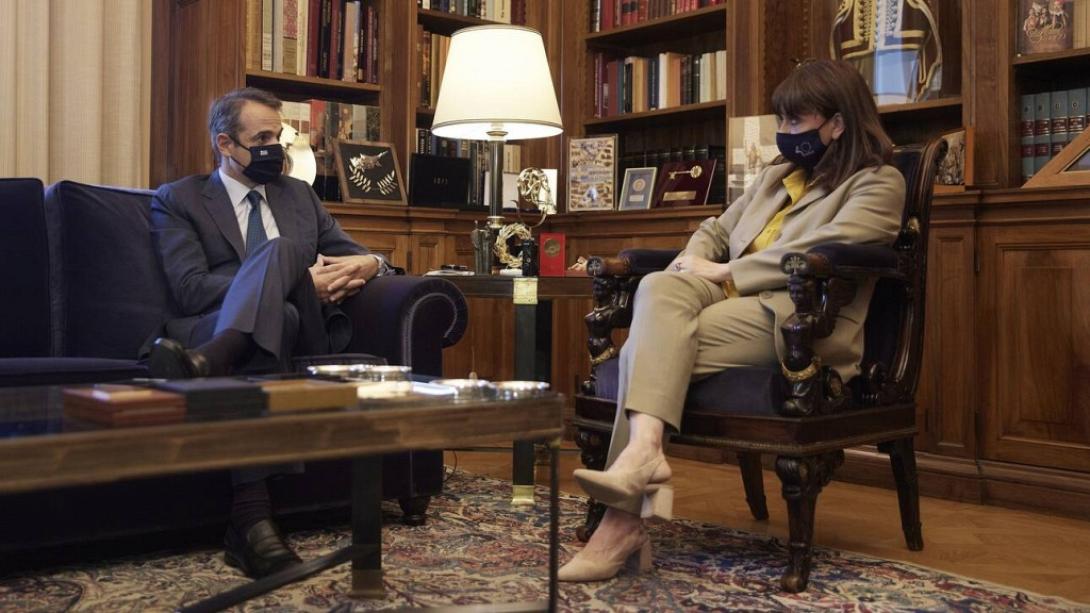 μητσοτακης - σακελλαροπουλου