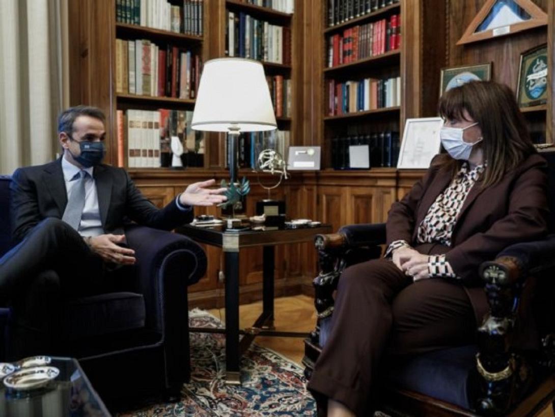 μητσοτάκης σακελλαροπούλου