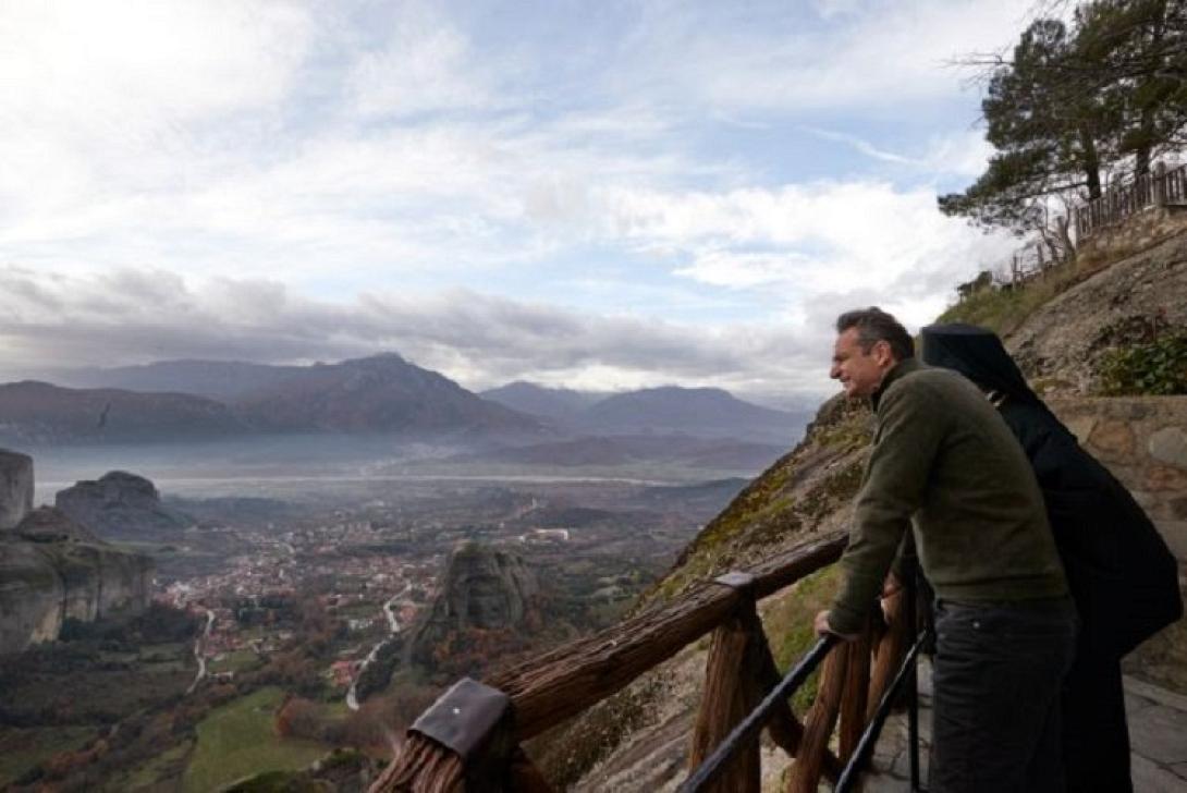 Στα Μετέωρα ο πρωθυπουργός
