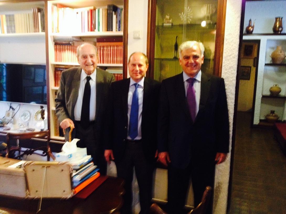 Με τον Κωνσταντίνο Μητσοτάκη συναντήθηκε ο Σεραφείμ Τσόκας