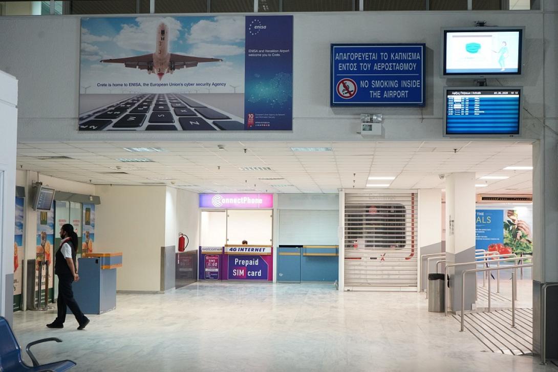 Ο κορωνοϊός άλλαξε την εικόνα του αεροδρομίου