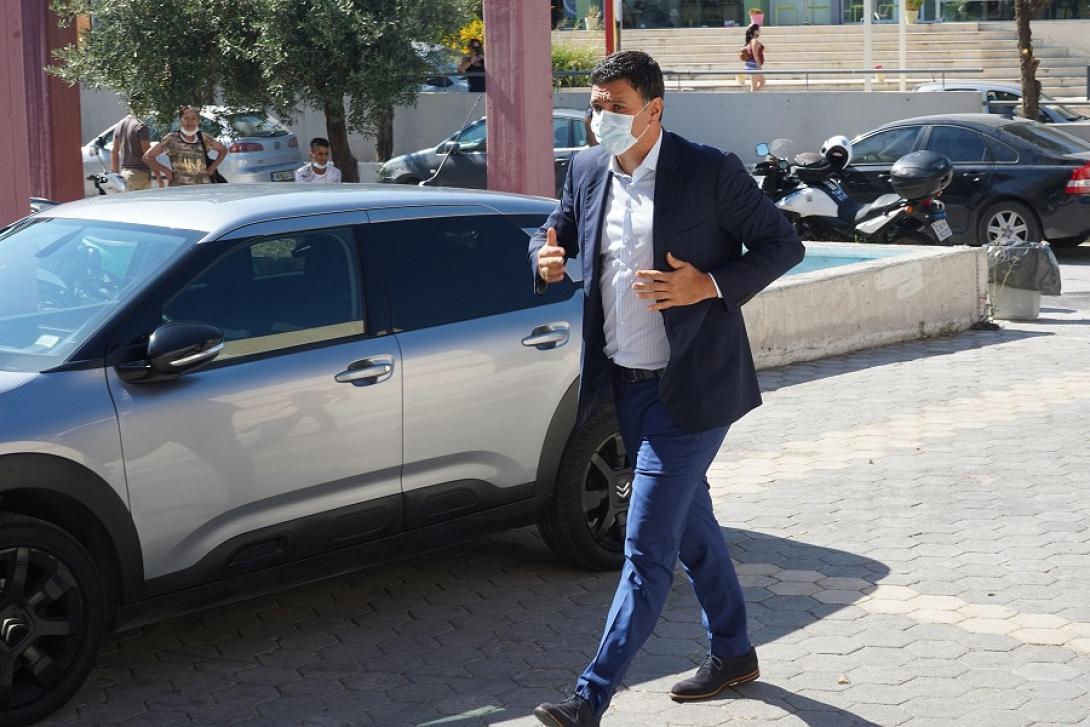 Ο Βασίλης Κικίλιας στο Ηράκλειο