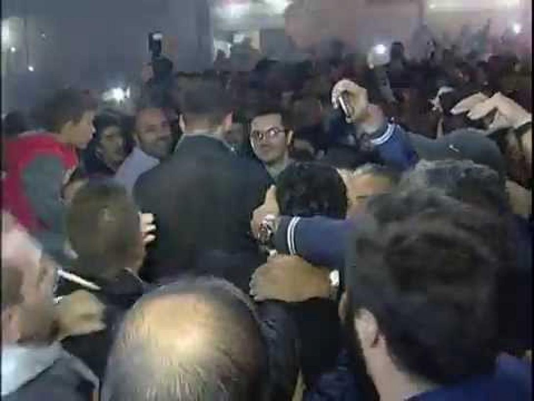 Αποθέωσαν παίκτες και Γκατούζο οι φίλοι του ΟΦΗ (video)