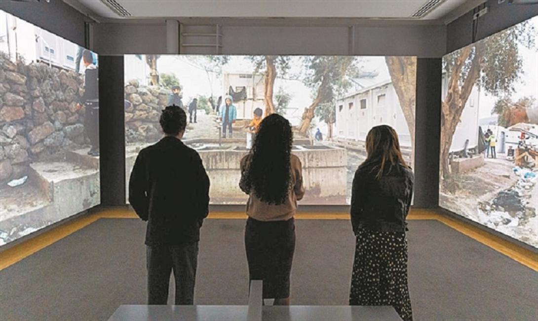 «Χρονομηχανή» δείχνει συγκλονιστικές εικόνες προσφύγων στη Μόρια