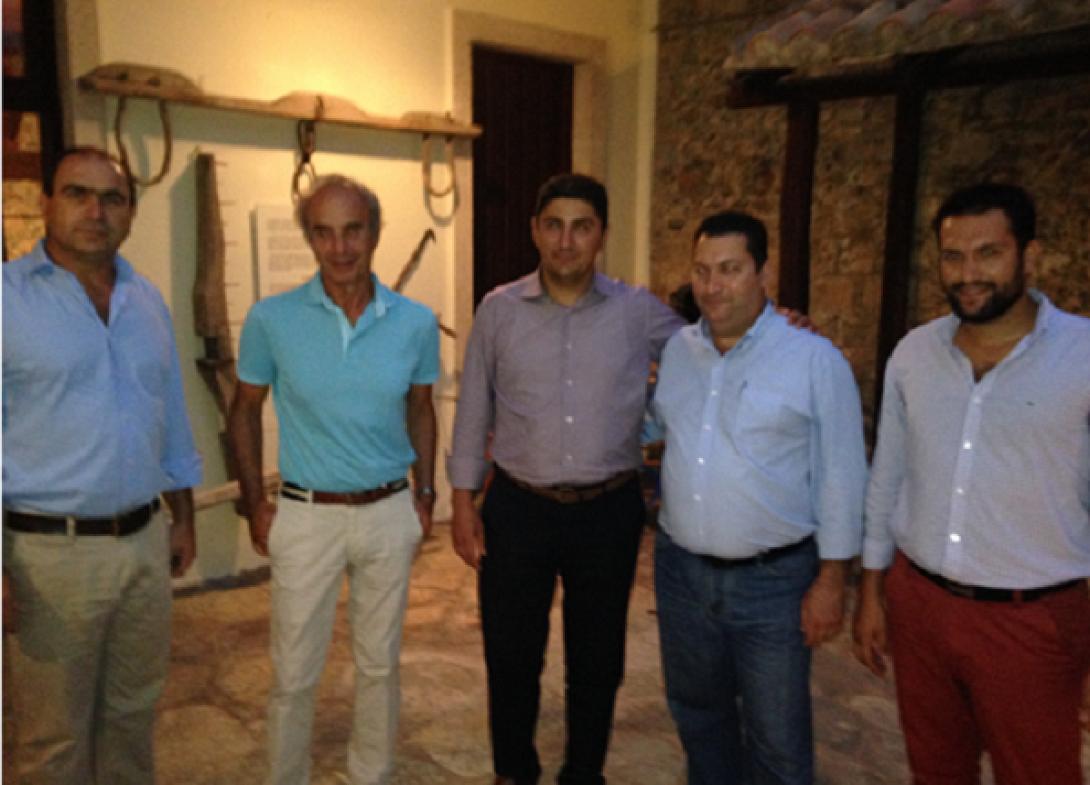 Στο Αγροτικό Μουσείο Μενελάου Παρλαμά ο Λευτέρης Αυγενάκης