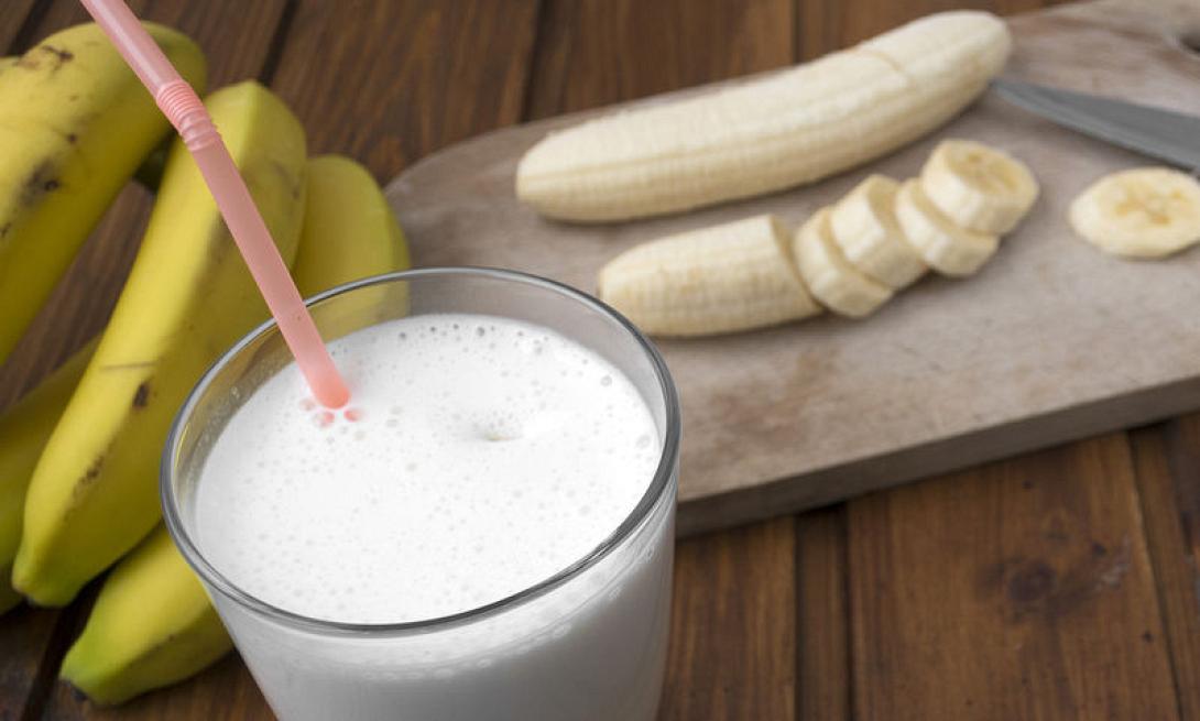 μπανάνα-γάλα