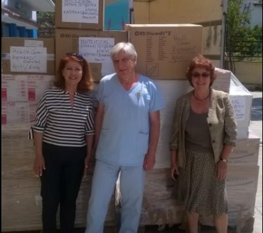 δωρεά ορθοπεδικού υλικού