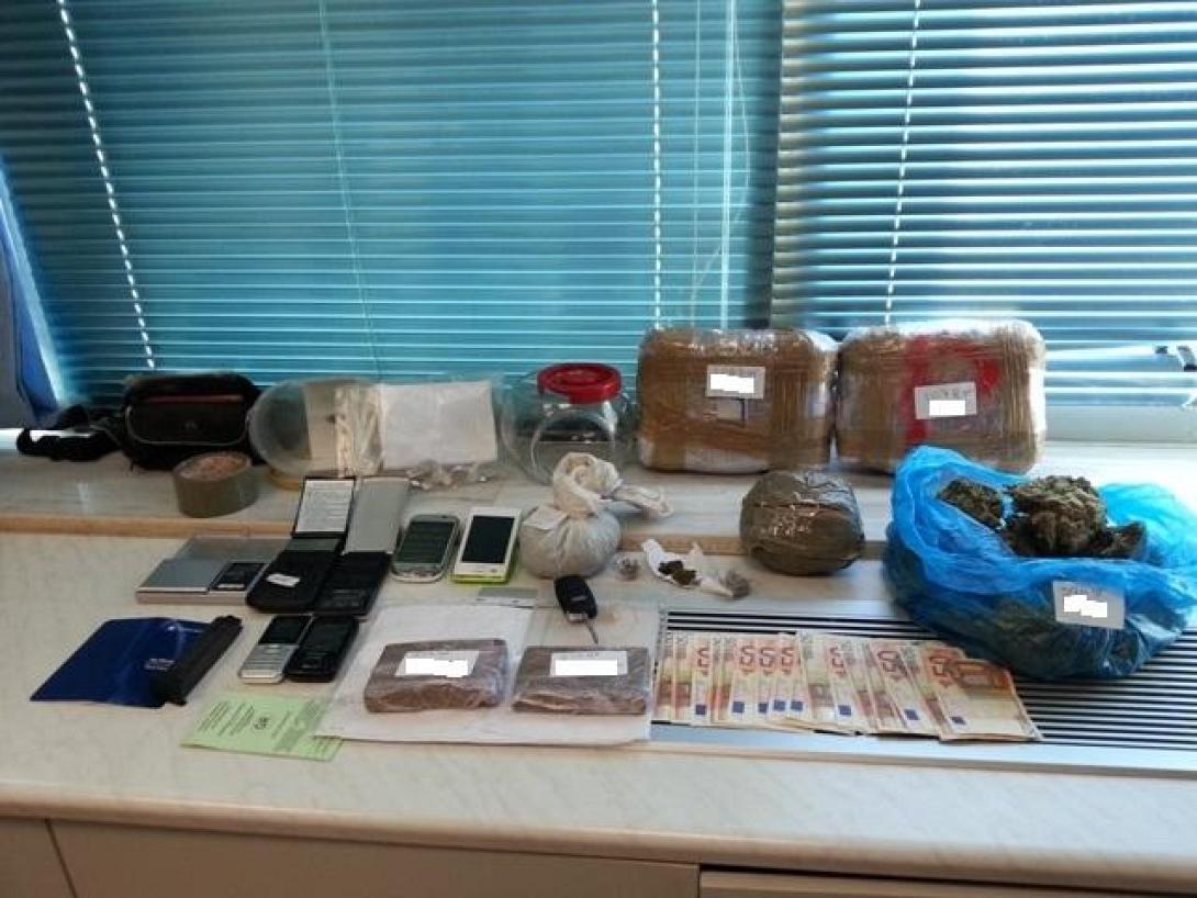"Λαβράκι" έβγαλαν άνδρες της Δίωξης Ναρκωτικών Ηρακλείου με ηρωίνη και χασίς