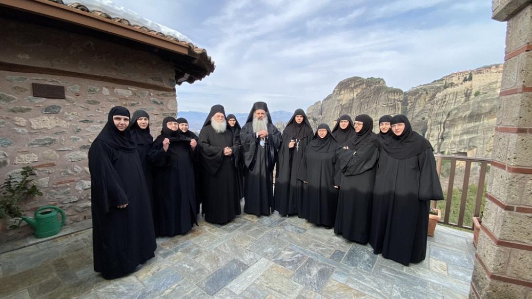 Μοναχές Ι.Μ Ρουσάνου Μετεώρων