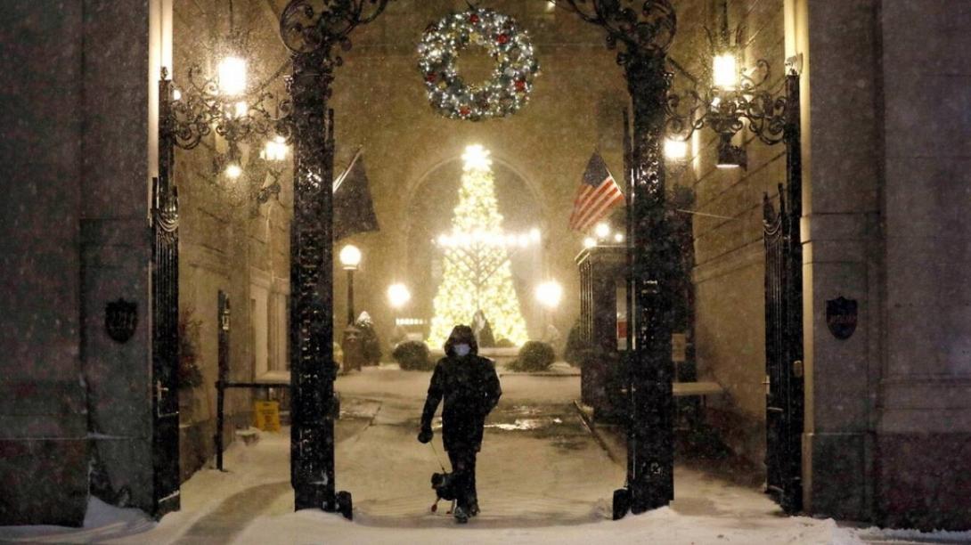 Χιόνια στη Νέα Υόρκη
