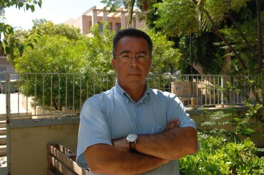 Ο Μανόλης Λουμπούνης