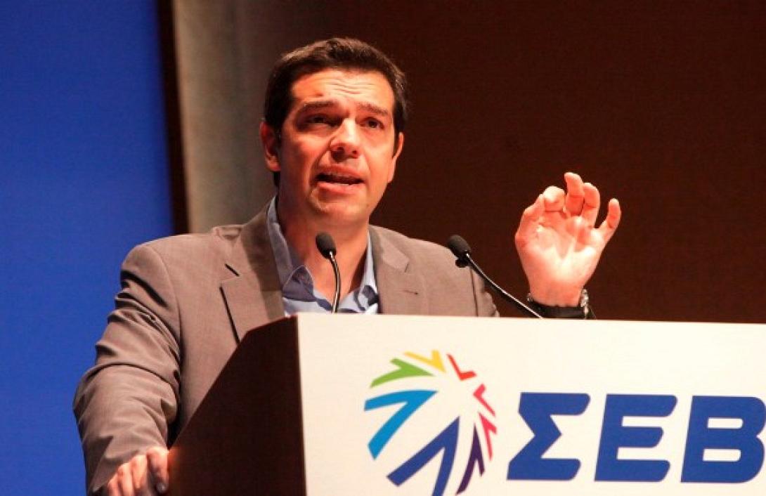 Σε νέα κοινωνική συμφωνία κάλεσε τους βιομηχάνους ο Αλ.Τσίπρας