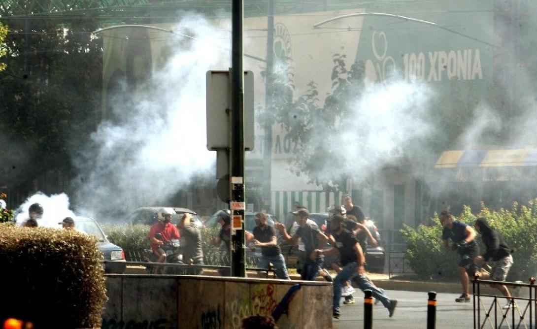 Επεισόδια στη Λεωφόρο μετά το ματς του Παναθηναικού με τον Εργοτέλη