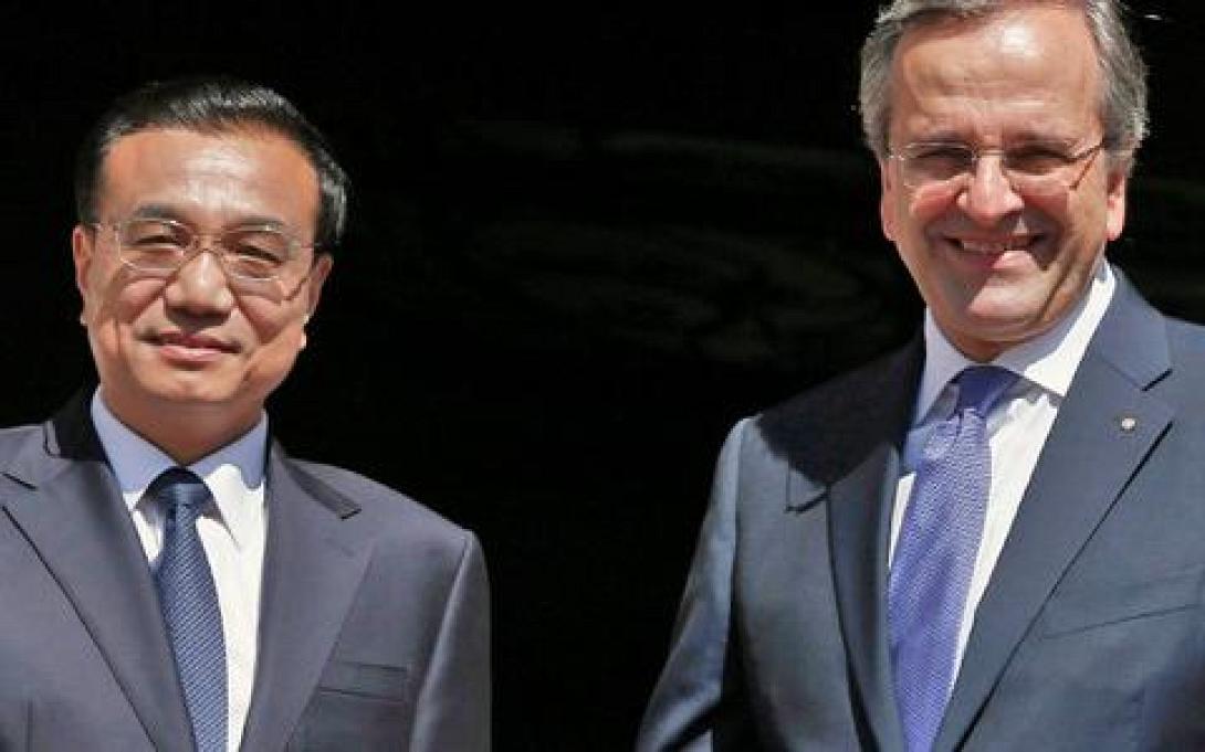 Στις εγκαταστάσεις της COSCO σήμερα Σαμαράς - Κετσιάνγκ