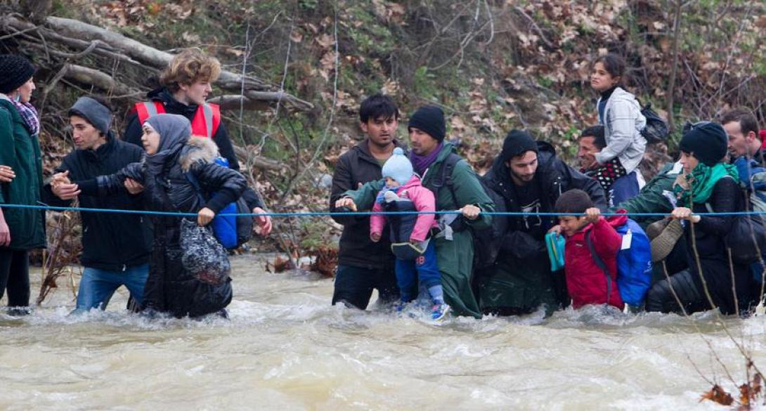 προσφυγες,ποταμι