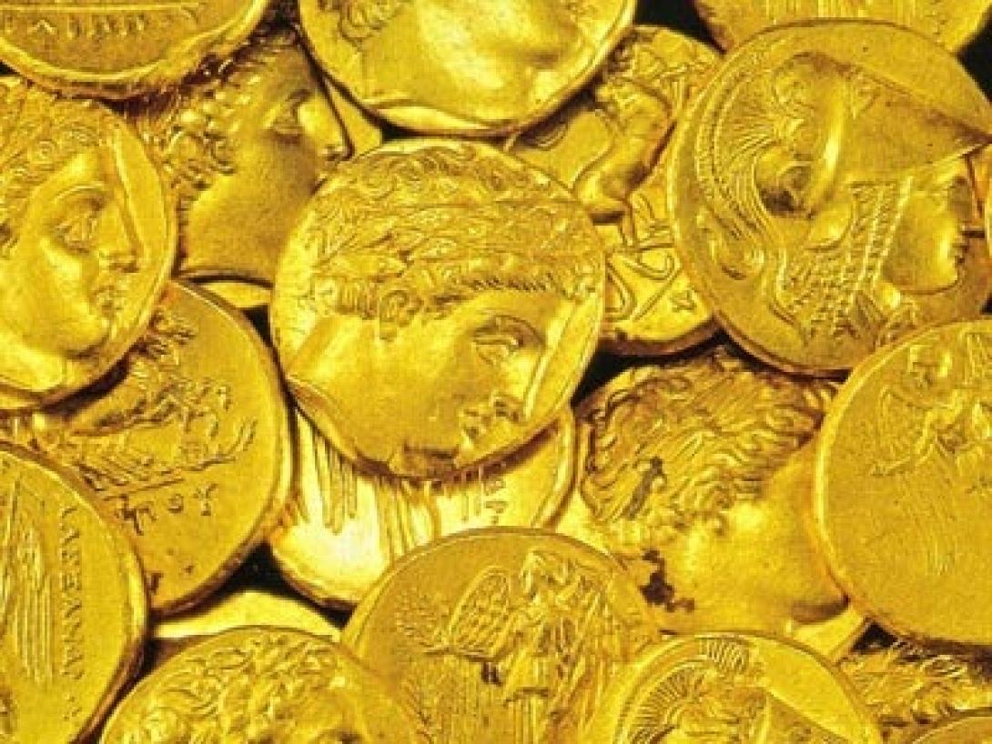 Νομίσματα και χρυσός σε αρχαίο τάφο στις Σέρρες