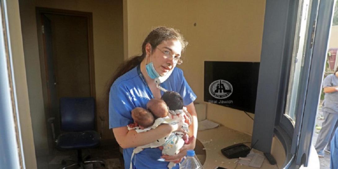 Η νοσηλεύτρια που έσωσε τα μωρά - Βηρυτός