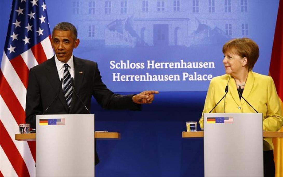 ομπαμα - μερκελ