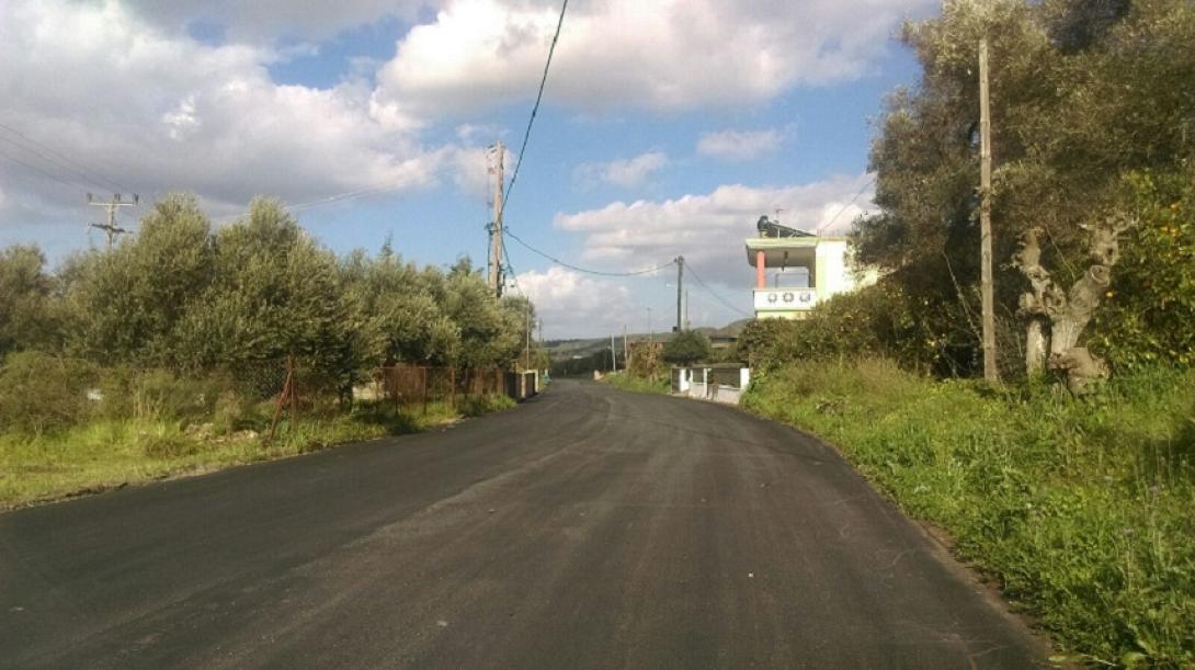 σε εξέλιξη τα έργα οδοποιίας