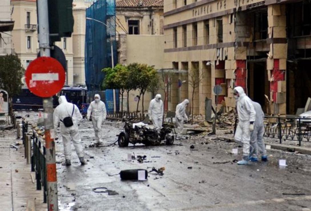 Ο Επαναστατικός Αγώνας ανέλαβε την ευθύνη για τη βόμβα στην οδό Αμερικής