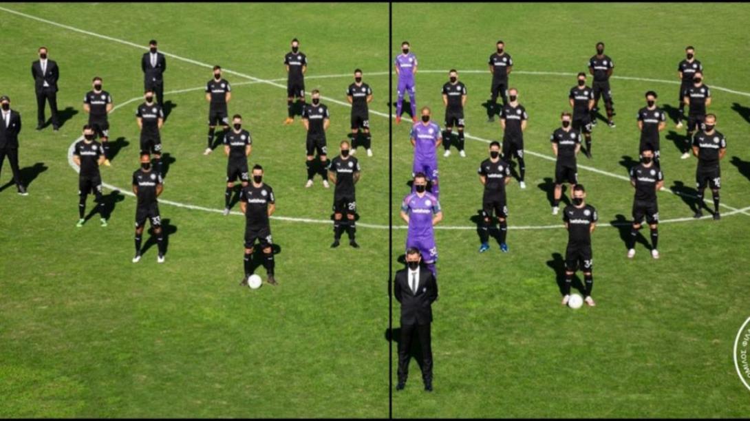 Η ομαδα του ΟΦΗ με μάσκες.jpg