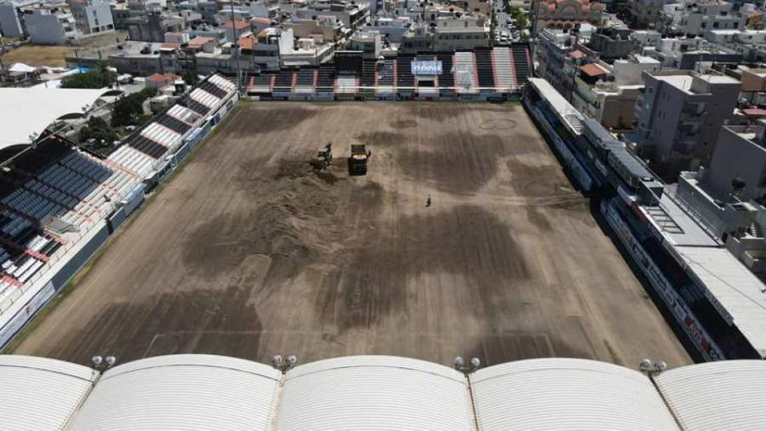 εργα γηπεδο ΟΦΗ