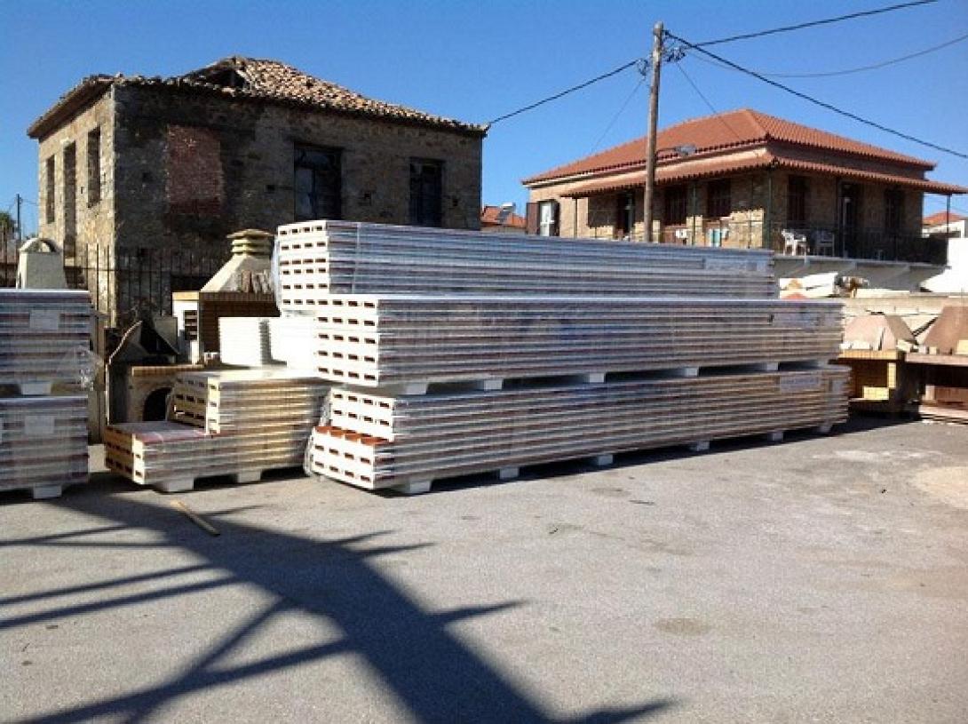 "Βουτιά" 2,9% στις τιμές των οικοδομικών υλικών τον Μάρτιο, σύμφωνα με την ΕΛΣΤΑΤ